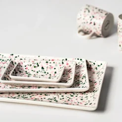 IITTALA A6 lautanen 10x15cm Helle pinkki-vihreä Helle pinkki-vihreä Clearance