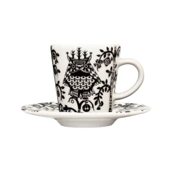 IITTALA Espressokuppi 0,1L & vati 11cm Musta Best