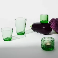 IITTALA Juomalasi 21cl omenanvihreä 2kpl Omenanvihreä New