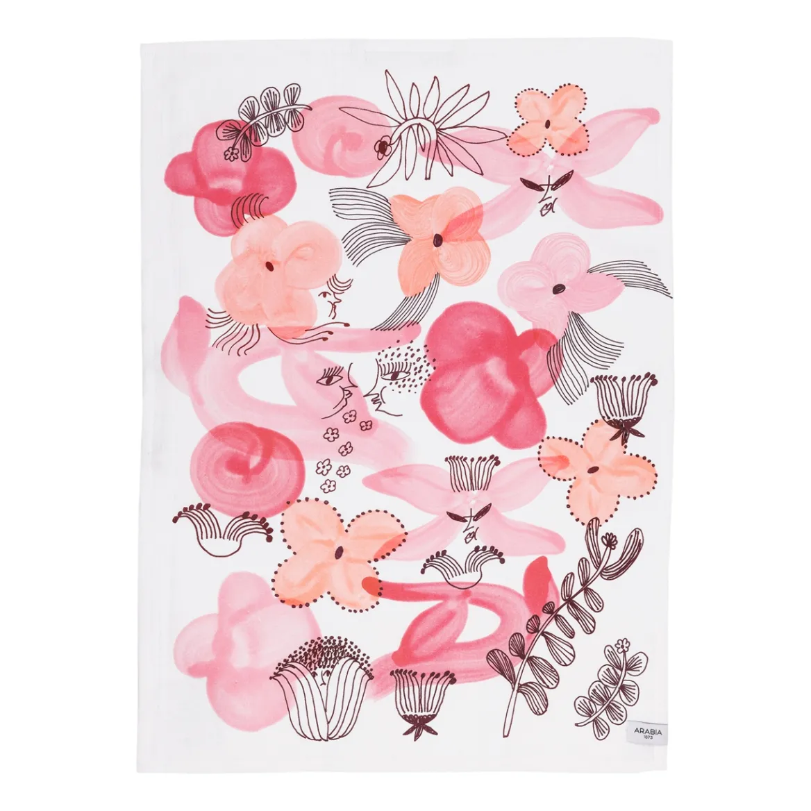 IITTALA Keittiöpyyhe 50x70cm Roosa nauha New