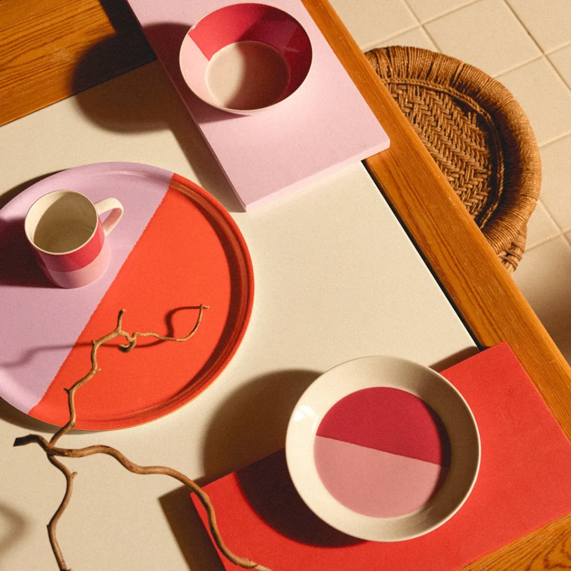 IITTALA Kulho 17cm 2-väri pinkki-punainen Vaaleanpunainen Outlet