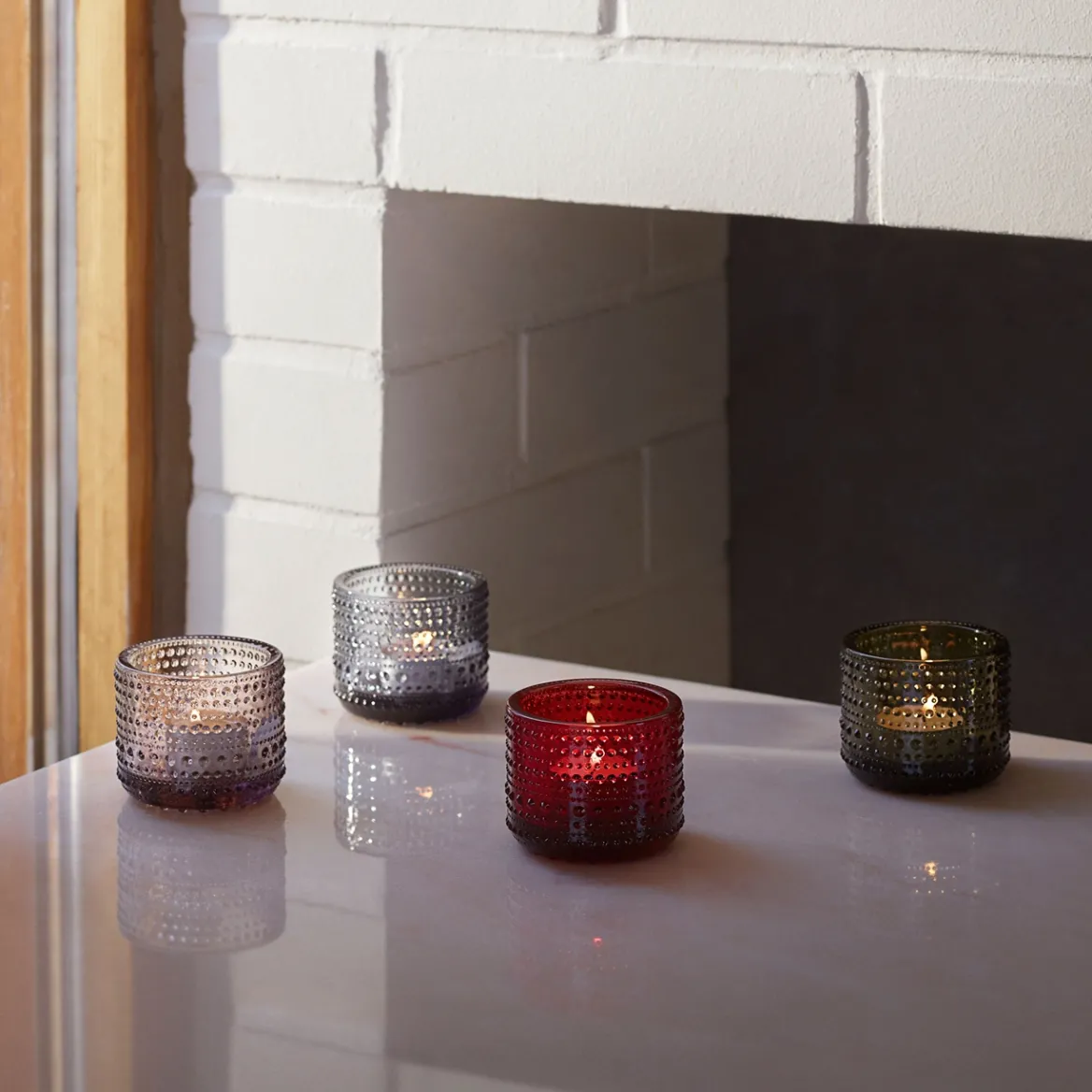 IITTALA Kynttilälyhty 64mm Harmaa Hot