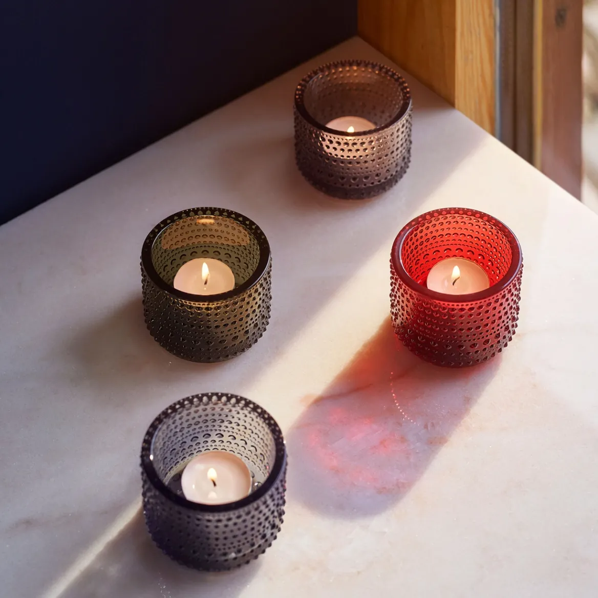 IITTALA Kynttilälyhty 64mm Harmaa Hot