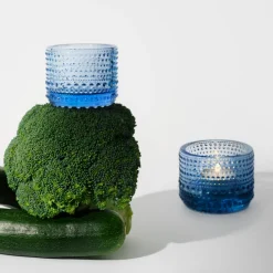 IITTALA Kynttilälyhty 64mm Vedensininen Outlet