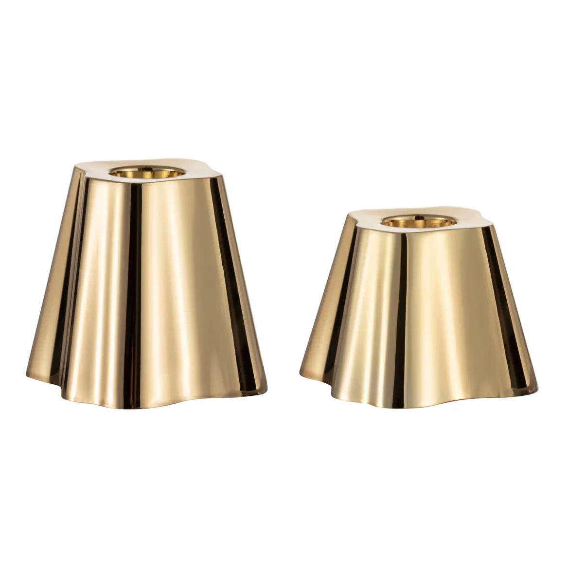 IITTALA Kynttilänjalka 50+65mm 2kpl Messinki Clearance