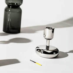 IITTALA Kynttilänjalka 107mm teräs Teräs Sale