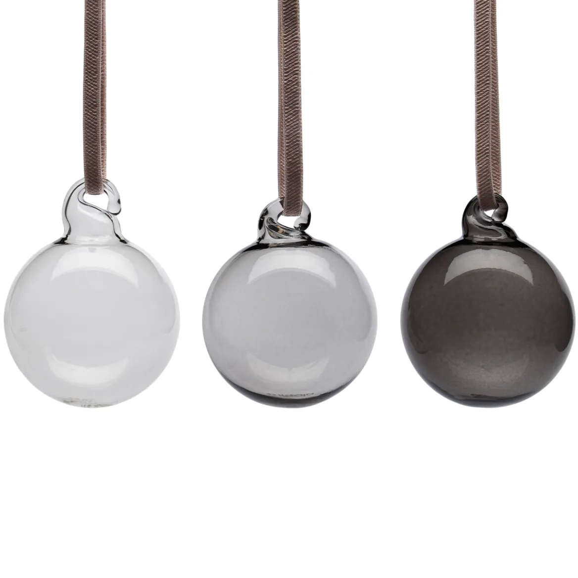 IITTALA Lasipallo 40mm 5kpl Harmaa