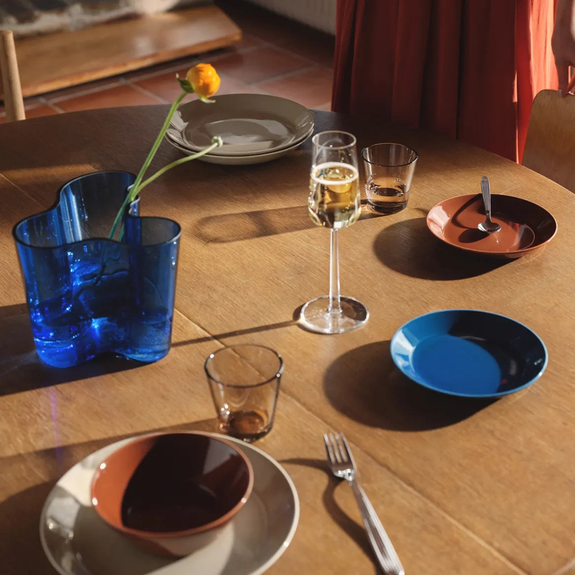 IITTALA Lautanen 17cm Vintage sininen Outlet