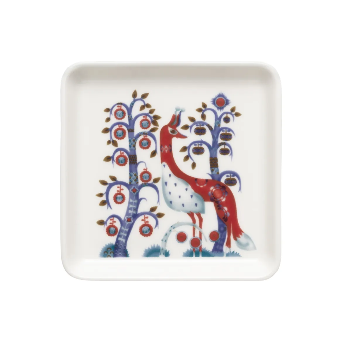 IITTALA Lautanen neliö 12x12cm valkoinen Monivärinen Outlet