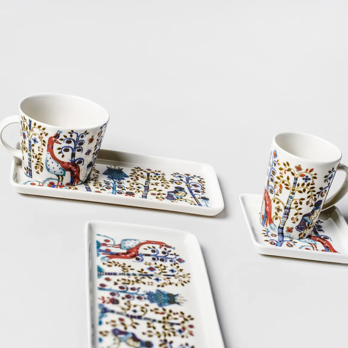 IITTALA Lautanen neliö 12x12cm valkoinen Monivärinen Outlet