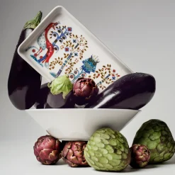 IITTALA Lautanen suorakaide 12x24cm valkoinen Monivärinen Sale