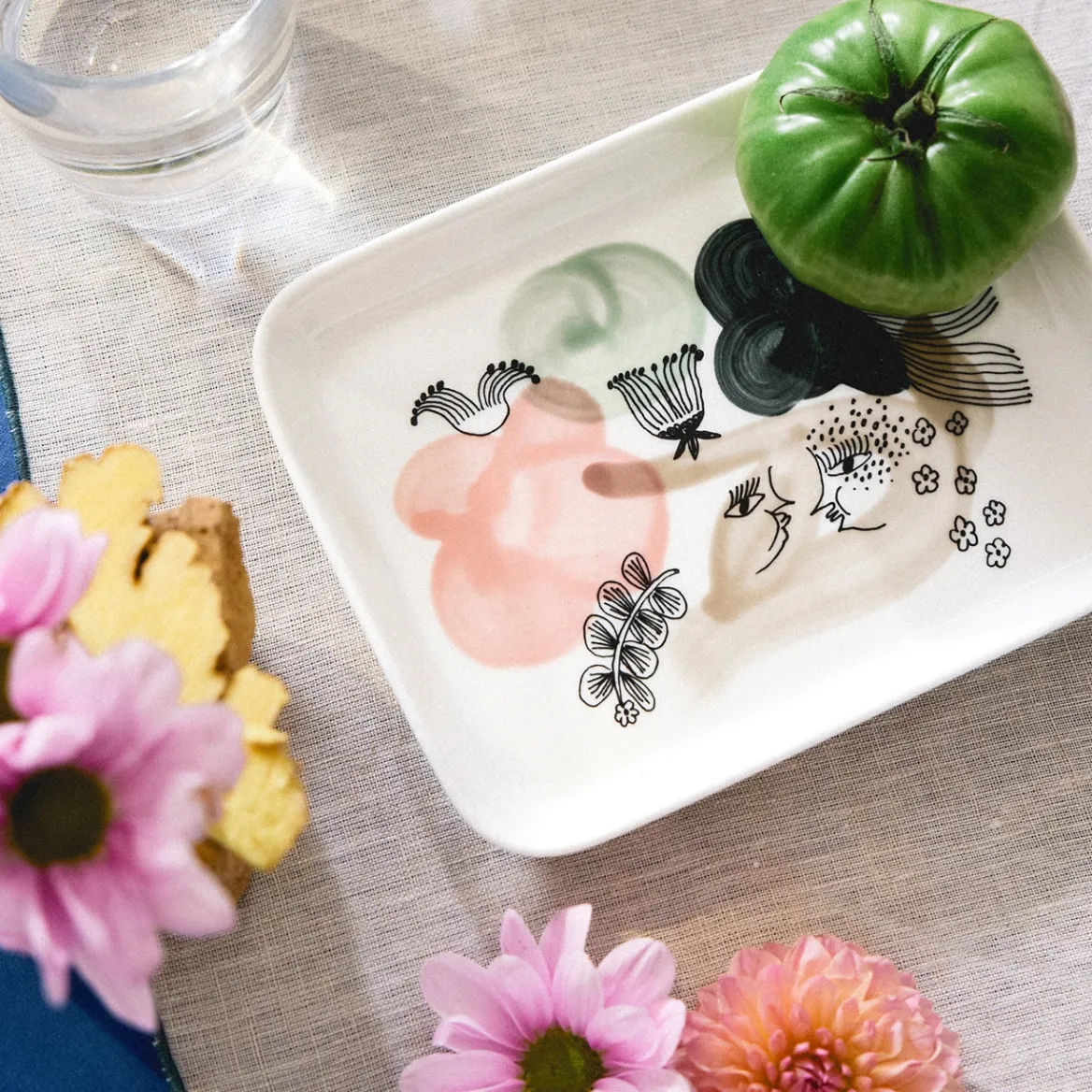 IITTALA Lautanen 15x19cm vihreä Best