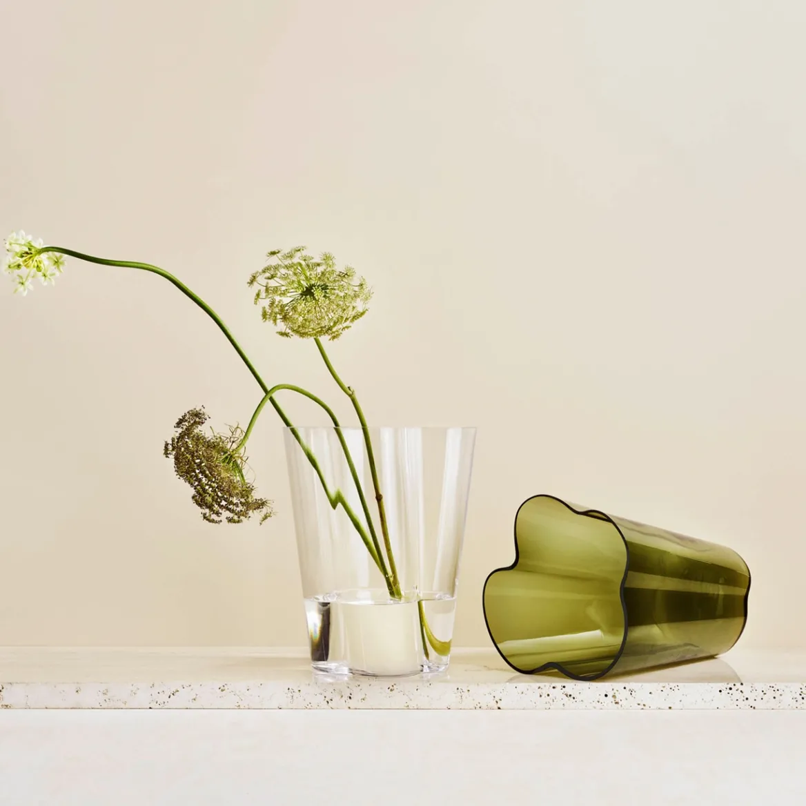 IITTALA Maljakko 270mm sammaleenvihreä Sammaleenvihreä Hot