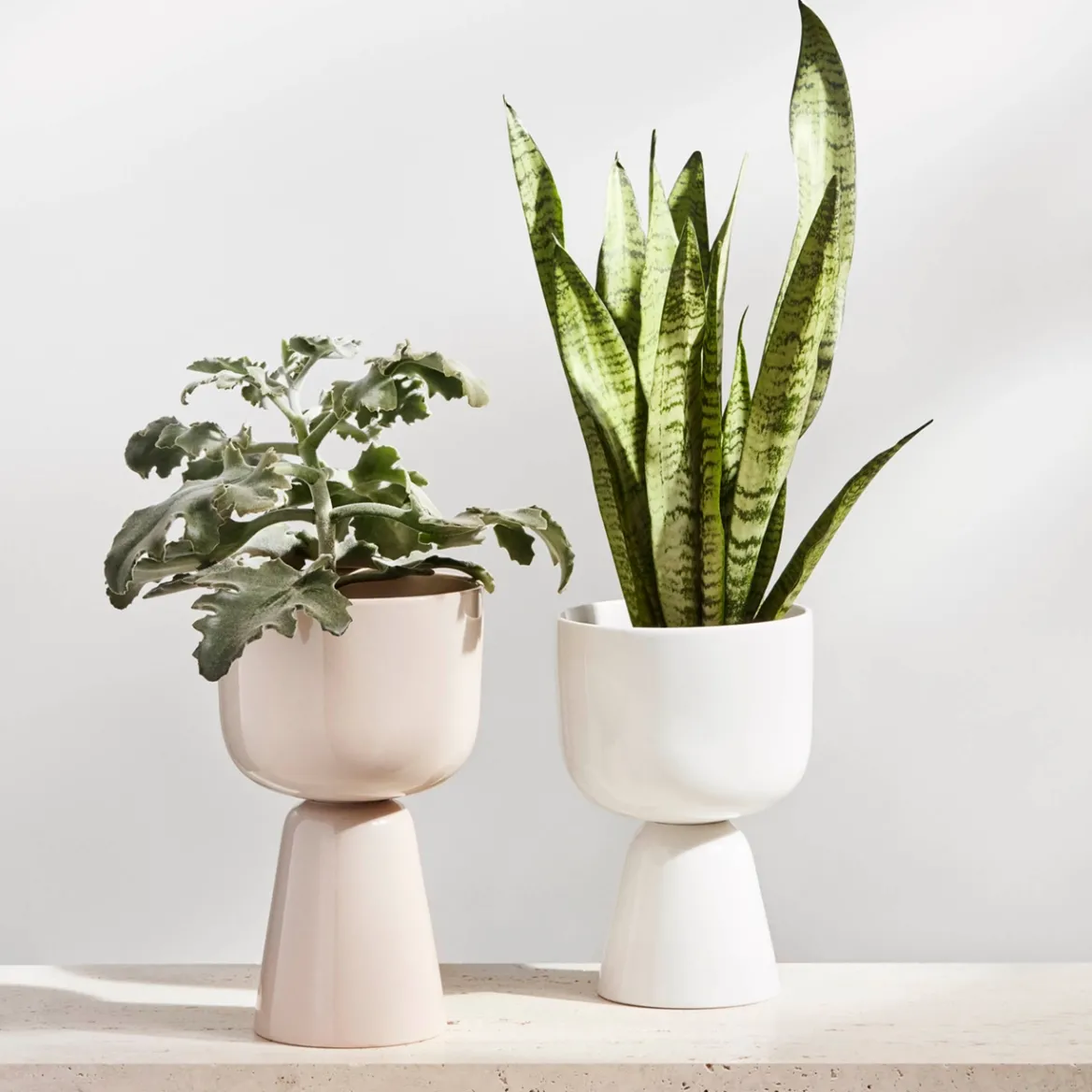 IITTALA Ruukku jalallinen S korkea Beige Clearance