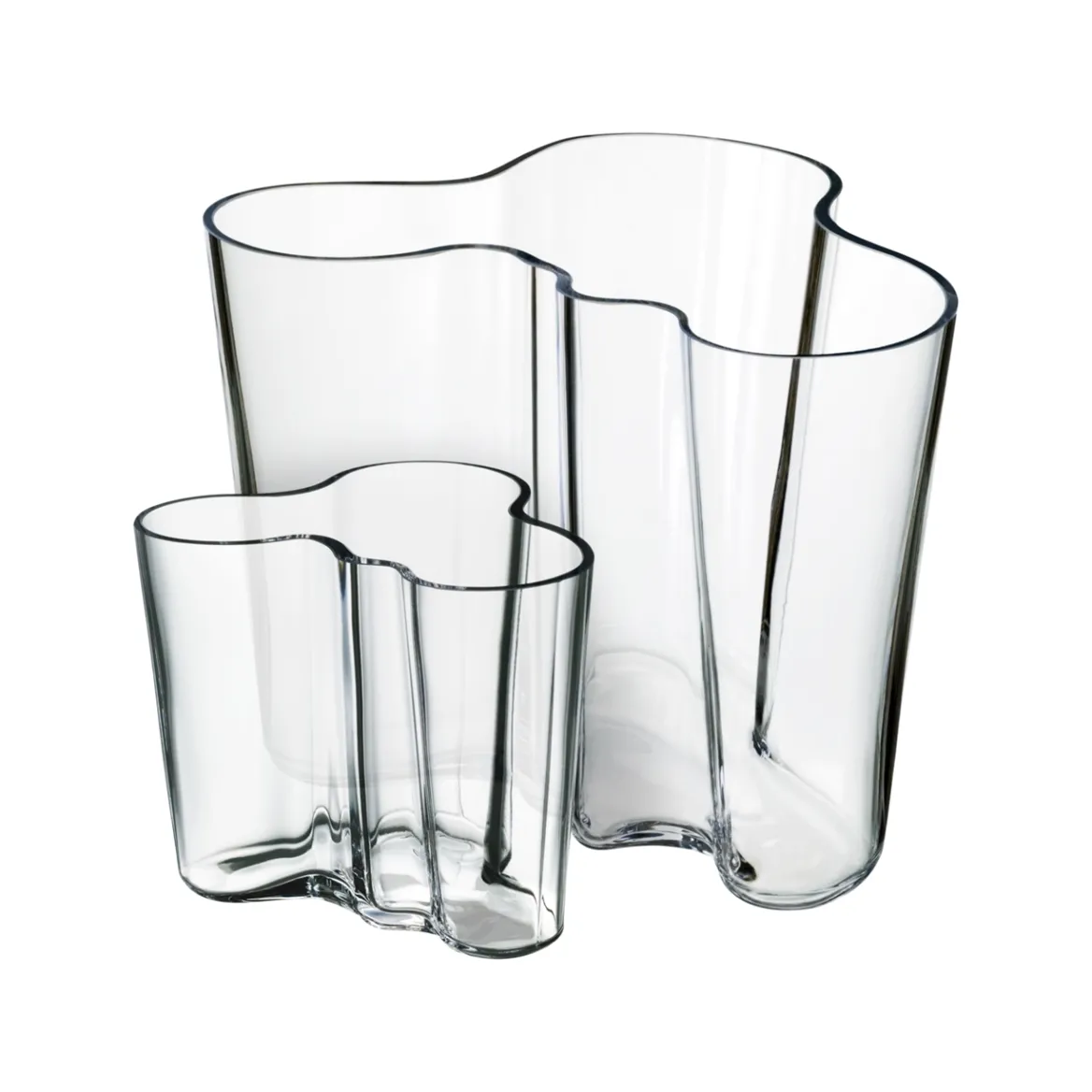 IITTALA Setti maljakot 160+95mm Kirkas Sale