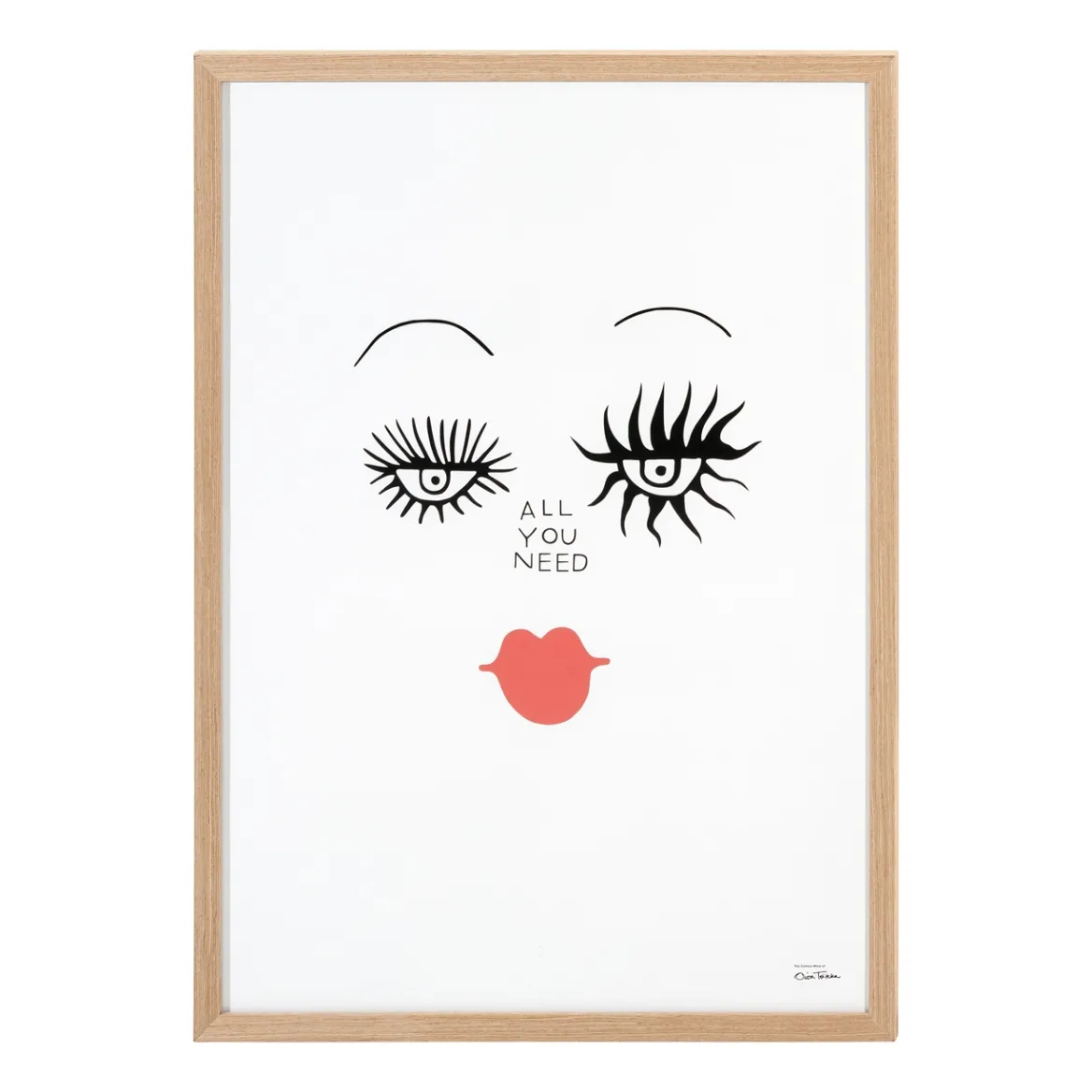 IITTALA Taidejuliste 50x70cm All you need Outlet